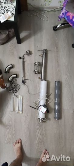 Ректификационная колонна 2 дюйма, котел 37 литров