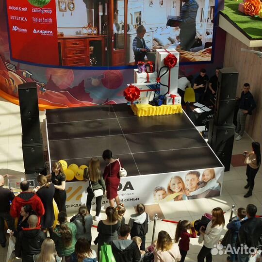 Аренда прокат сцены, подиума, фермовых конструкций