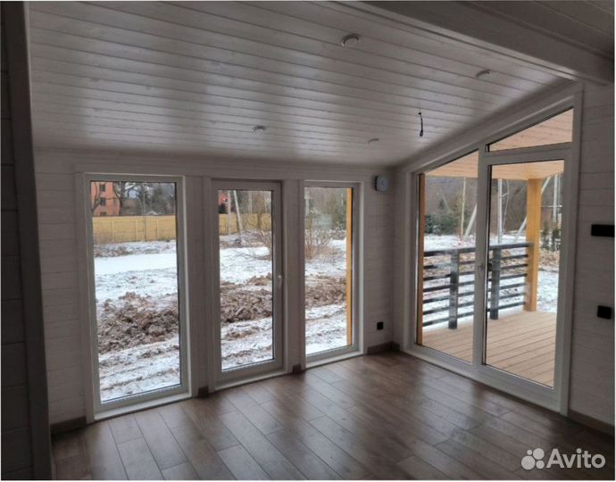 Всесезонный дом на дачу, теплый 75 м кв Артикул аф-1038