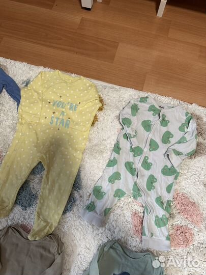 Большой пакет одежды для мальчика 68