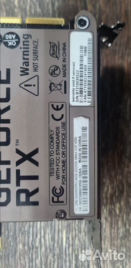 Видеокарта palit RTX 3090 gamingpro 24GB