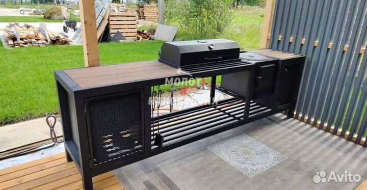 Мангал лофт