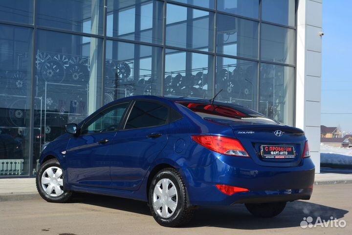 Hyundai Solaris 1.6 МТ, 2015, 89 000 км