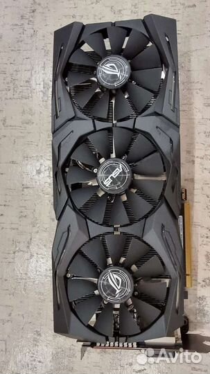 Видеокарта Asus Rog srtix gtx 1070ti 8gb