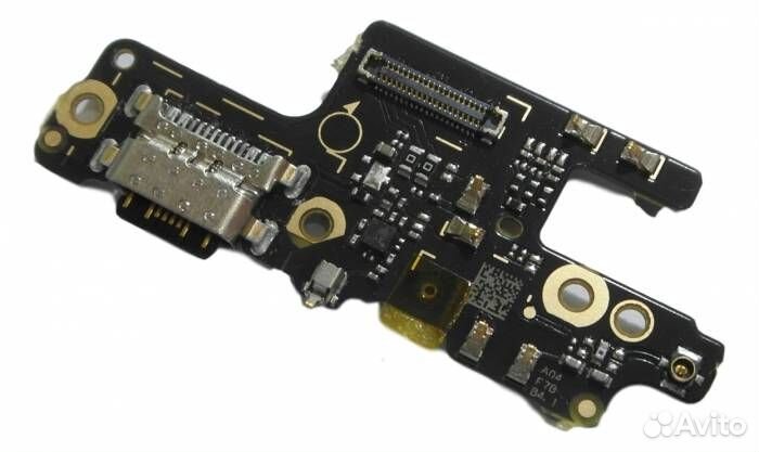 Шлейф Xiaomi Redmi Note 7/Pro/7S (плата) + разъем