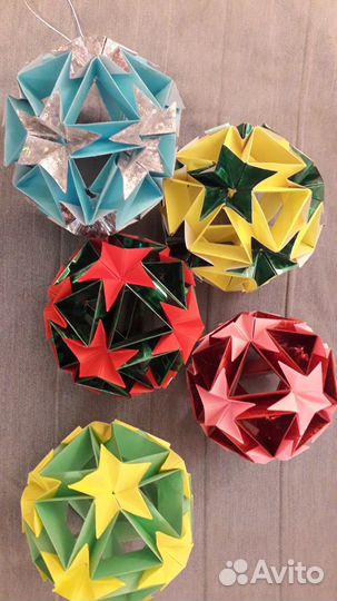 Бумажные шары