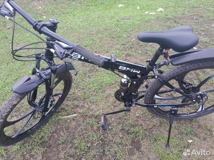 Велосипед на литых дисках bmw