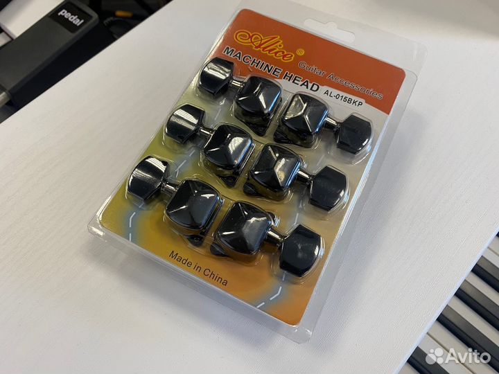 Alice AL-015BK-P колки для акустической гитары