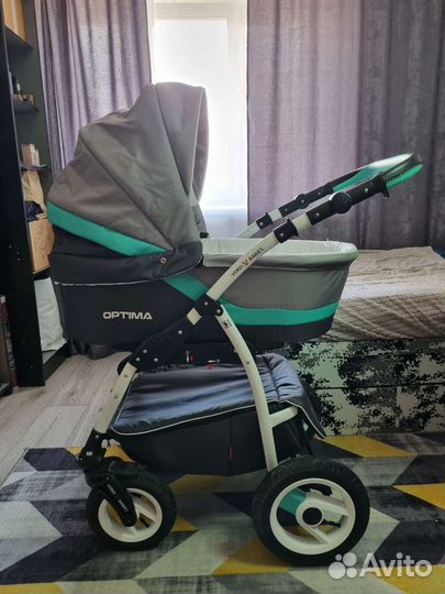 Прогулочная коляска optima 3 в 1 б/у