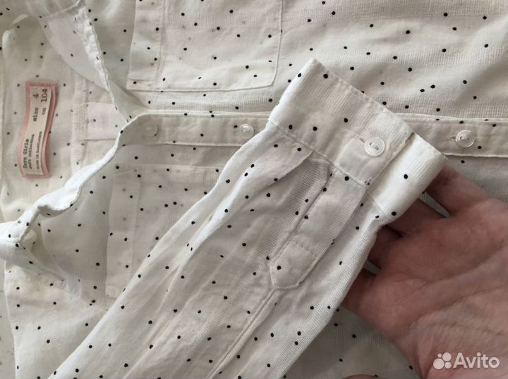 Рубашка на девочку