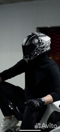 Мотошлем Airoh Valor + Cardo Packtalk jbl