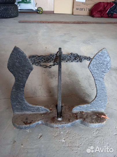 Якорь для лодки