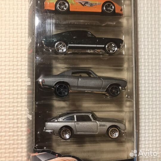 Hot Wheels 5 pack Fast and Furious