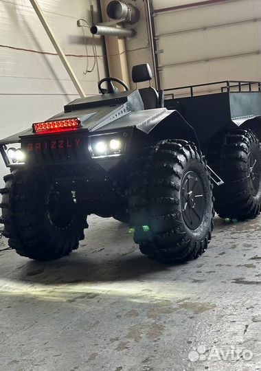 Квадроцикл переломка Grizzly (Снегоболотоход)