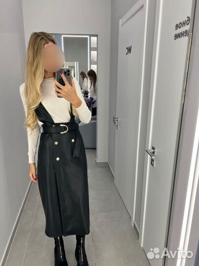 Юбка комбинезон платье zara xs