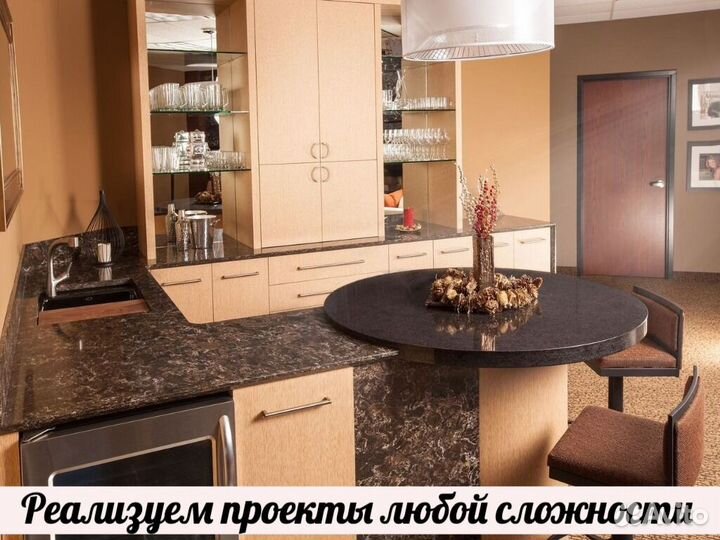 Акриловая столешница, под заказ