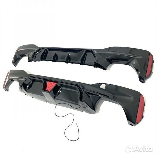 BMW 5 G30 диффузоры заднего бампера