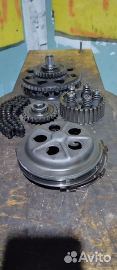 Сцепление двигателя мотоцикла Иж 49