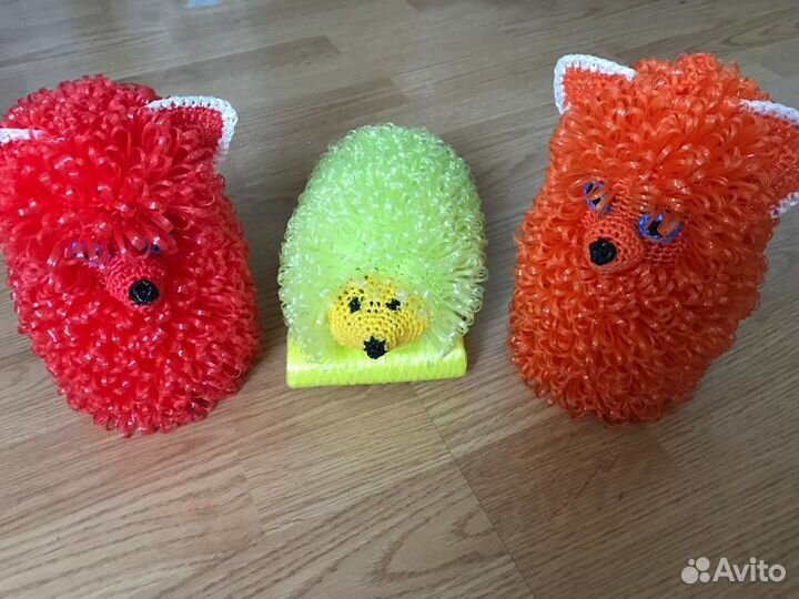 Мочалка ручной работы