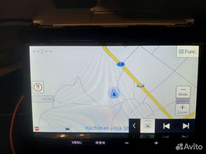 Магнитола eclipse avn-rb7