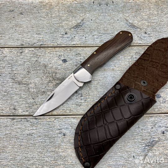 Нож складной ручной работы Лесной