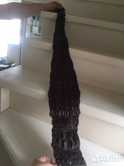 Пояс,ремень из кожи крокодила