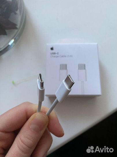 Оригинальный кабель apple type-c