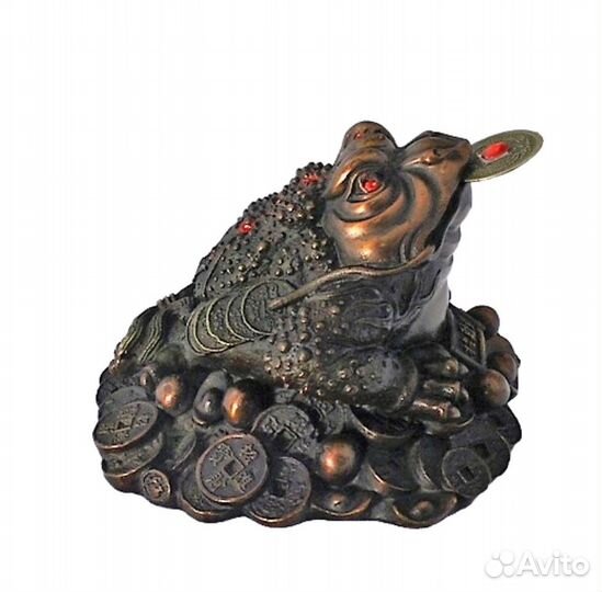 Трехлапая Жаба - статуэтка из Бронзы, ru *271a