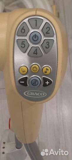 Электронные качели шезлонг Graco