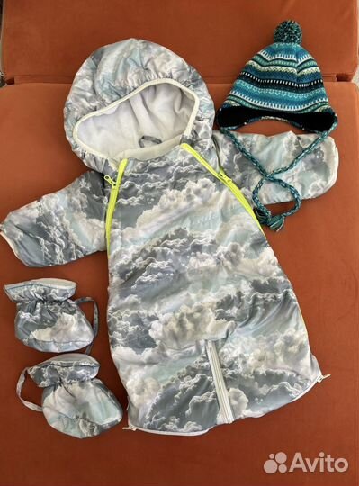 Комбинезон демисезонный трансформер размер 62