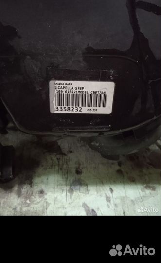 Mazda capella фары