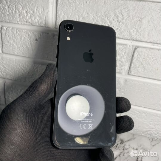 Корпус донор iPhone Xr черный
