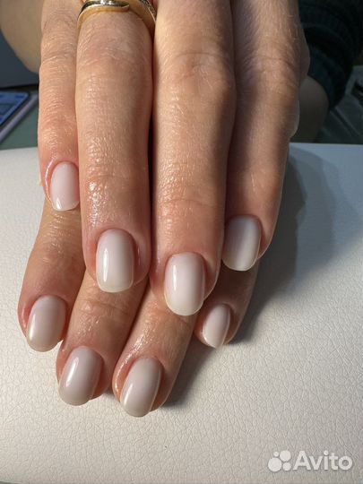 Маникюр на дому наращивание ногтей