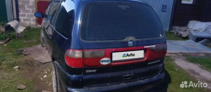 SEAT Alhambra 2.0 МТ, 1997, 272 000 км