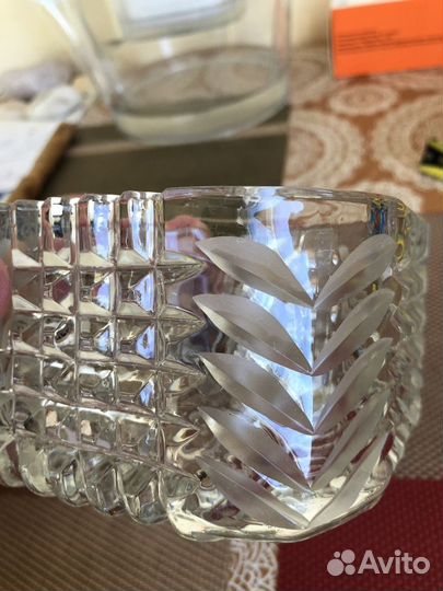 Ваза Хрусталь