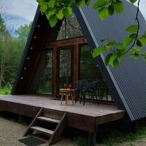 Строительство A-frame шалаш под ключ