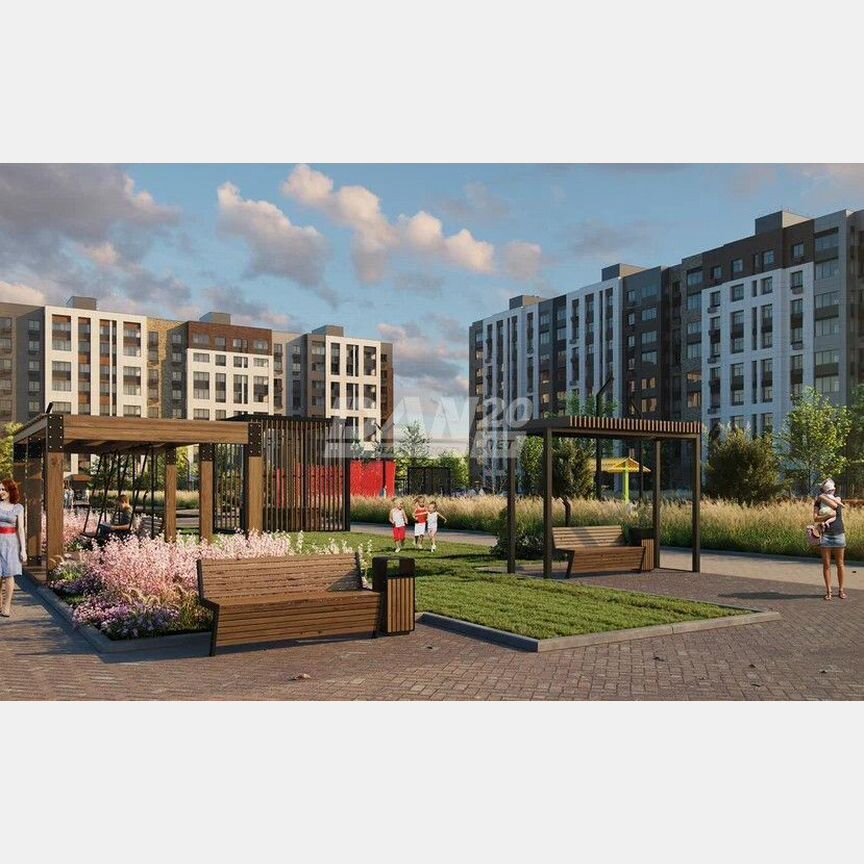 Квартира-студия, 24,8 м², 1/9 эт.