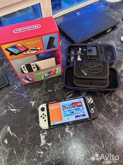 Nintendo switch oled с играми