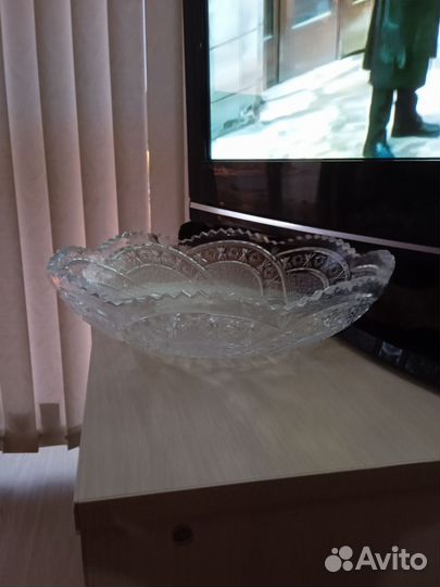 Ваза хрустальная СССР