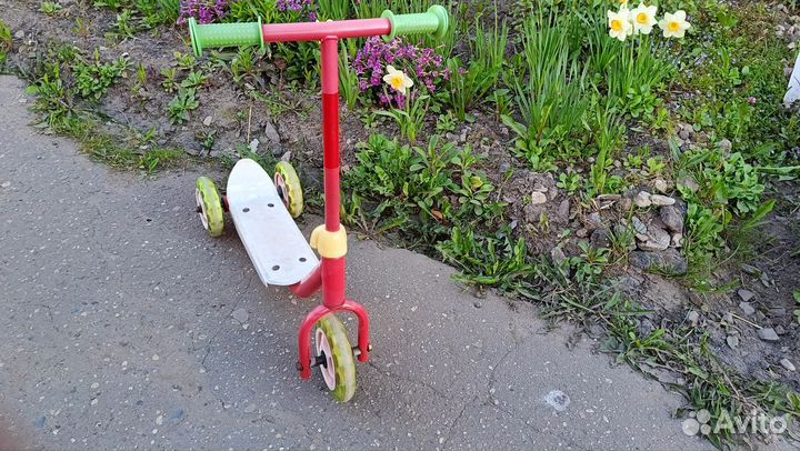 Самокат детский трехколесный