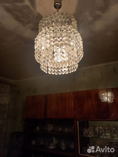 Хрустальная люстра СССР