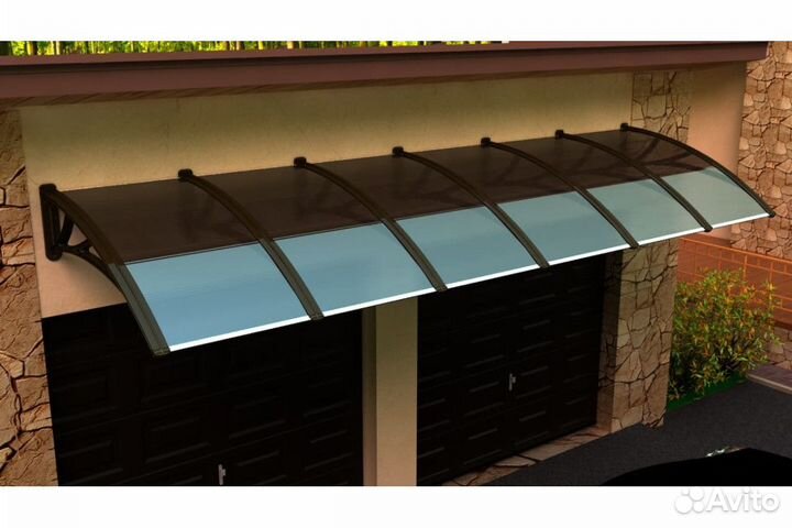 Монолитный поликарбонат 5мм прозрач г.Инкерман