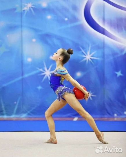 Купальник для художественной гимнастики,р128-134