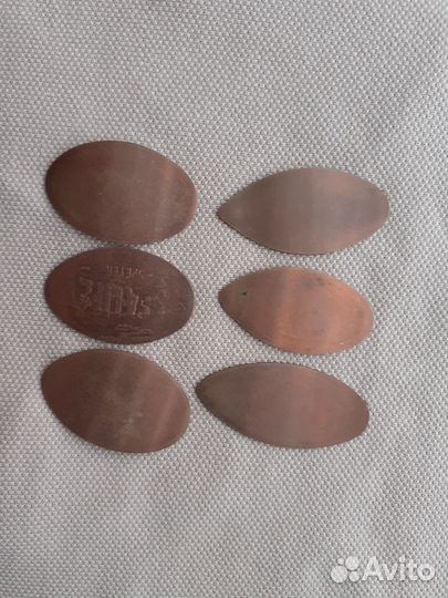 Жетоны медные 300 р за штуку