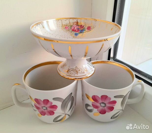 Посуда - фарфор, стекло для дома (разное)