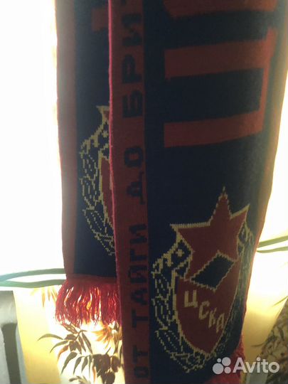 Шарф и кепка цска