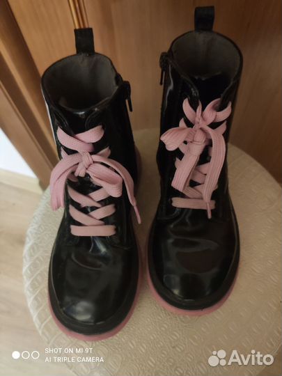 Ботиночки для девочки демисезонные 31 размер