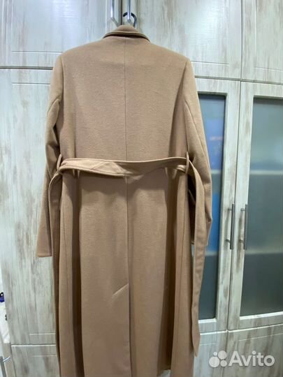 Пальто женское 42 44 бежевое
