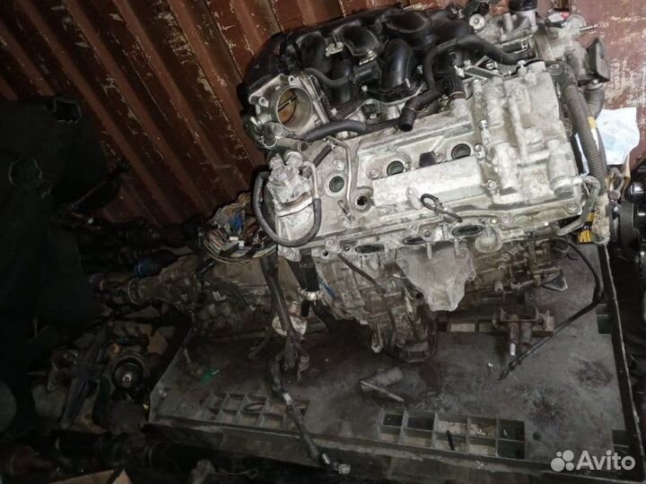 Двигатель + АКПП Toyota Mark X GRX120 4grfse 2008