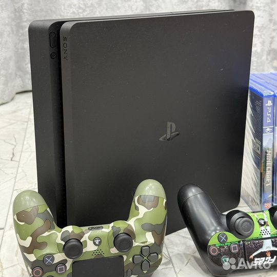 Sony playstation 4 Slim 500gb + Гарантия